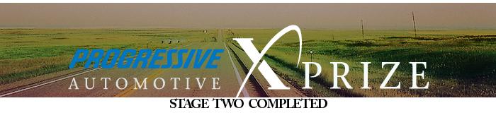 The Automotive X PRIZE Competition, Stage Two Completed