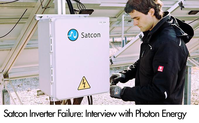 Maintaining Satcon Inverters