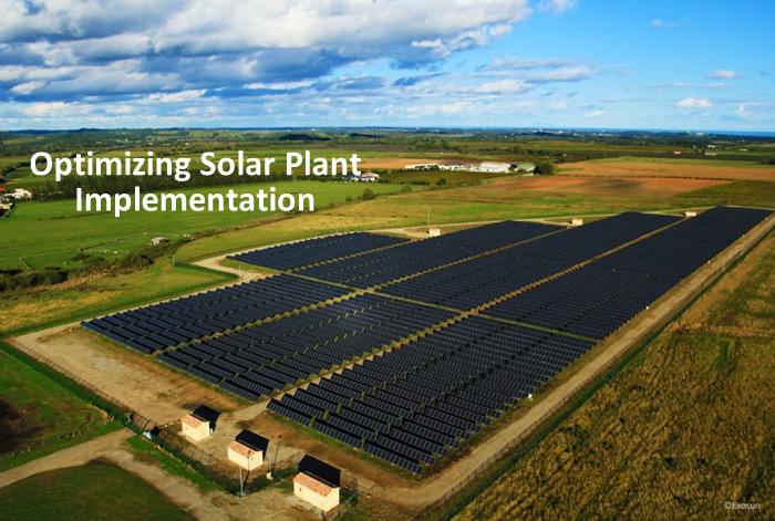 Optimizing Solar Plant Implementation