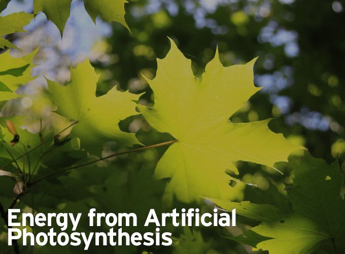 Energy from Artificial Photosynthesis