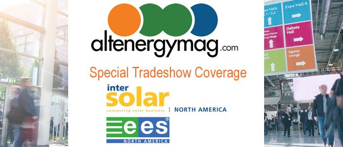 AltEnergymag - Special Tradeshow Coverage<br>Intersolar NORTH AMERICA