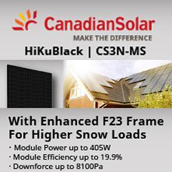 Canadian Solar - HiKuBlack - Black Backsheet & Frame (Mono) 