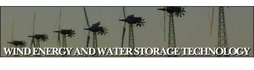 Wind Energy and Water Storage Technology