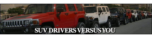 SUV Drivers versus You