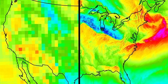 Breakthrough Machine Learning Approach Quickly Produces 50X Higher-Resolution Climate Data